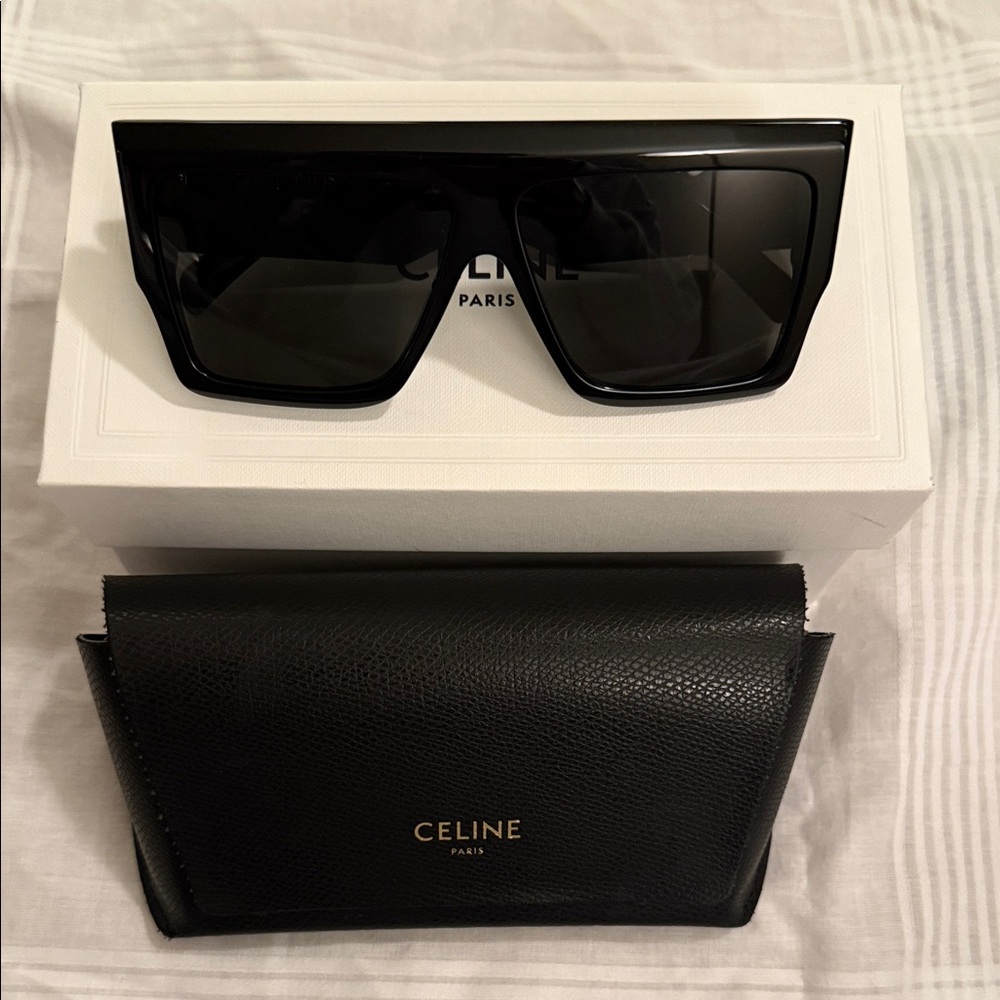 Celine Flat top square sunglasses